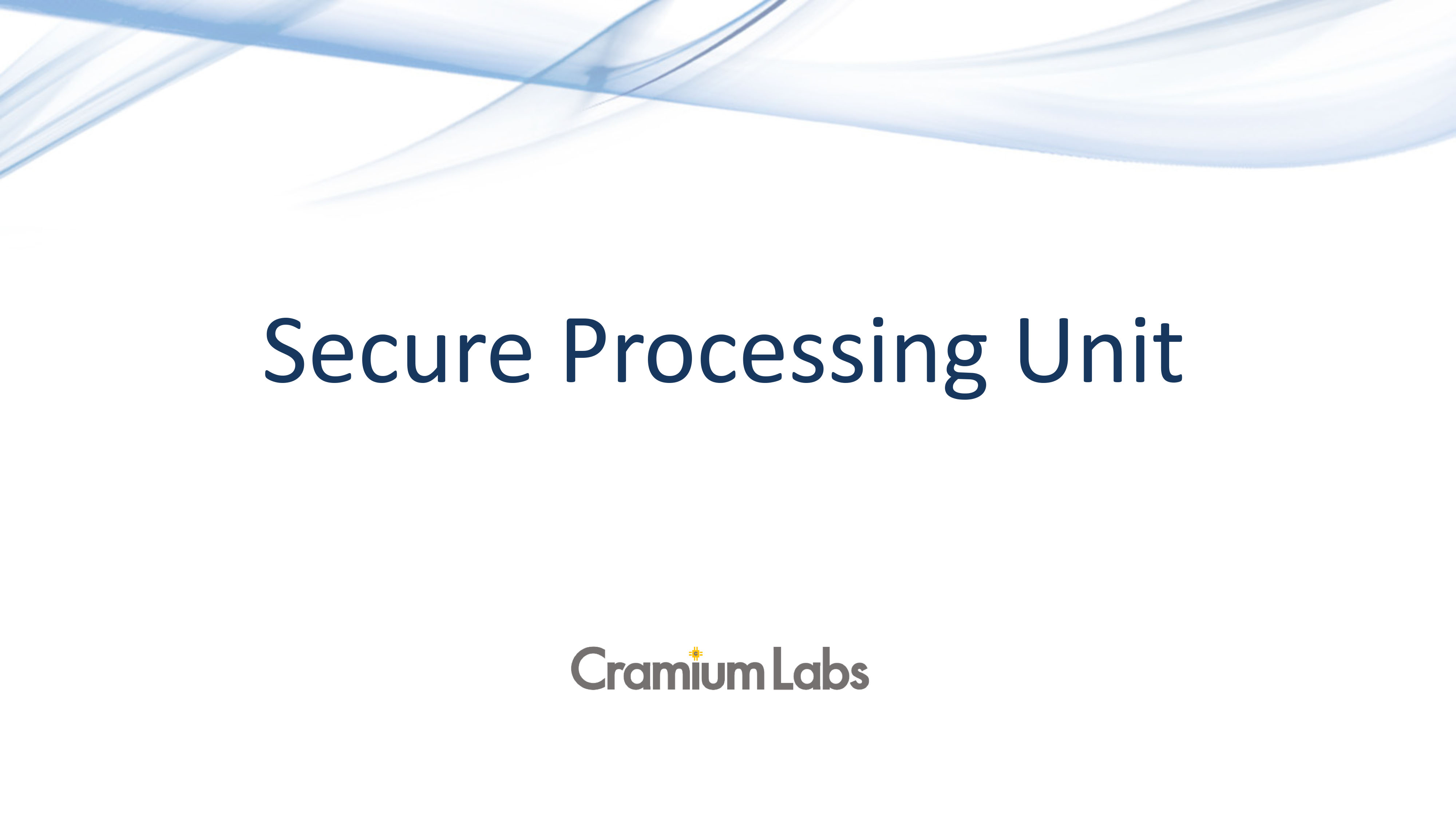 Cramium Presentation