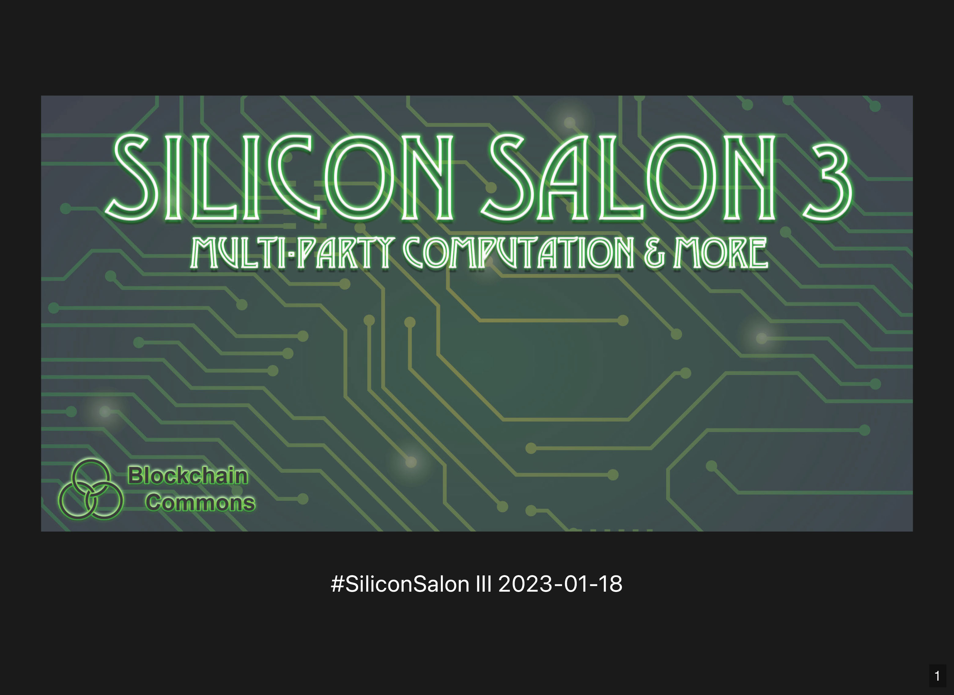 Silicon Salon 3