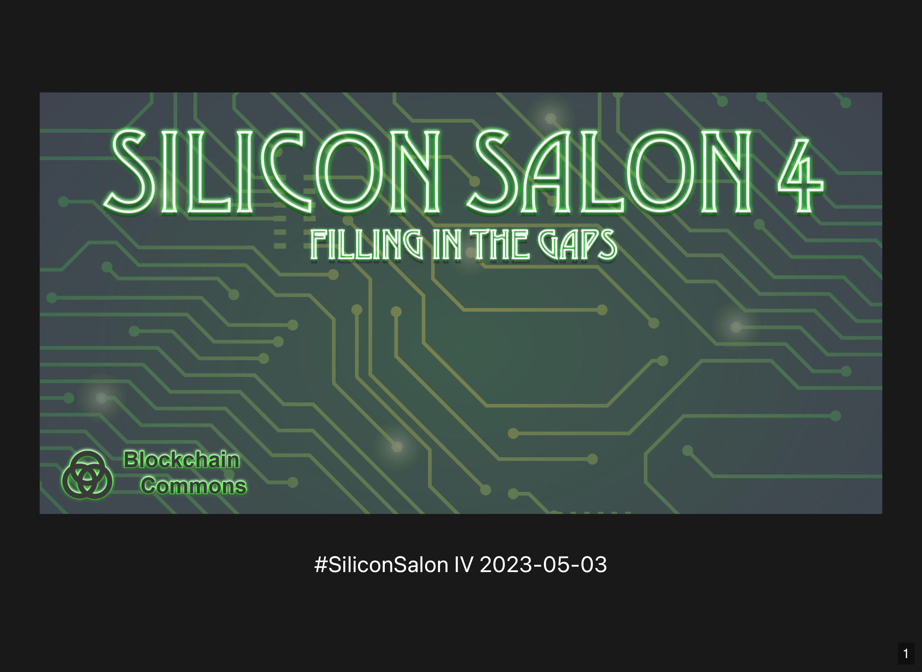 Silicon Salon Overview